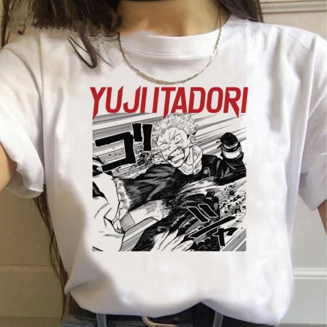 T Shirt Yuji Itadori Vs Fléau De Rang S – Image 2