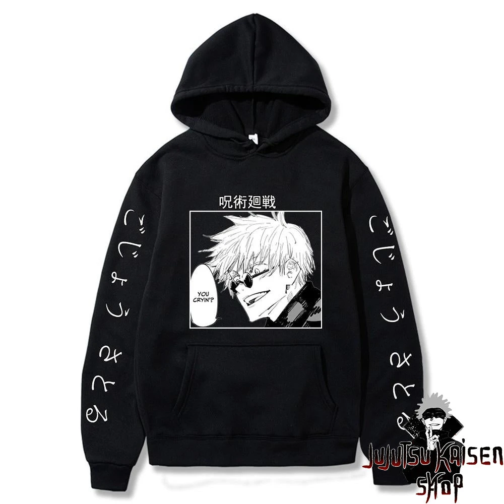 Sweatshirt Jujutsu Kaisen Gojo Avec Lunettes