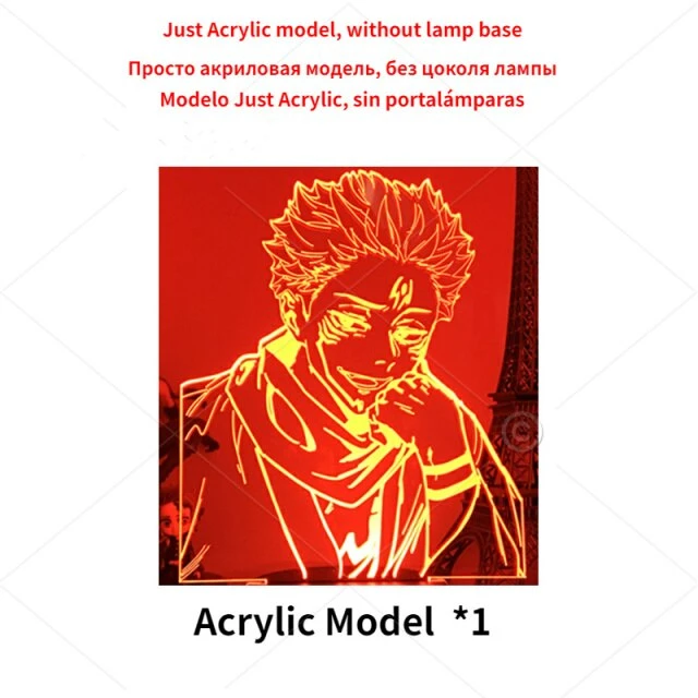 Lampe Jujutsu Kaisen Ryomen Sukuna – Image 4