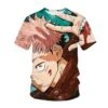 T-Shirt Anime Comic Yuji Itadori Jujutsu Kaisen
