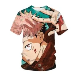 T-Shirt Anime Comic Yuji Itadori Jujutsu Kaisen