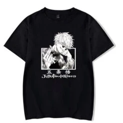 T-shirt Gojo Satoru Avec Lunettes