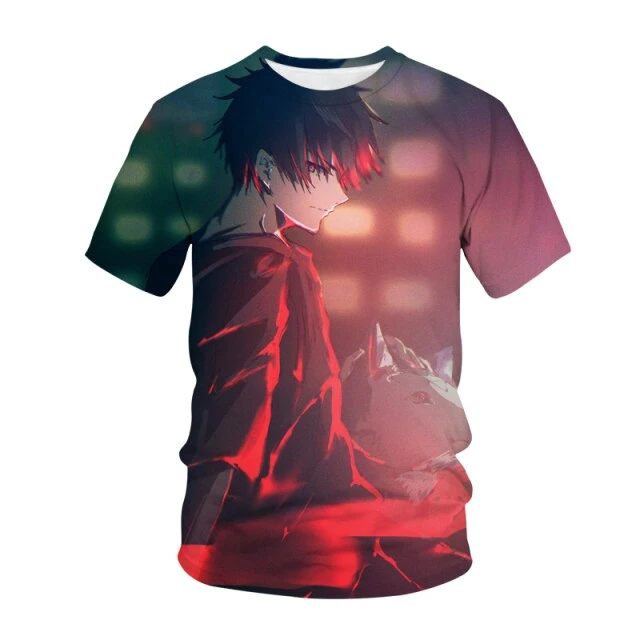 T-shirt Anime Manga Jujutsu Kaisen Megumi