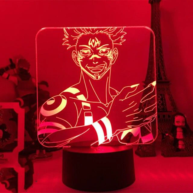Lampe Led Jujutsu Kaisen Sukuna