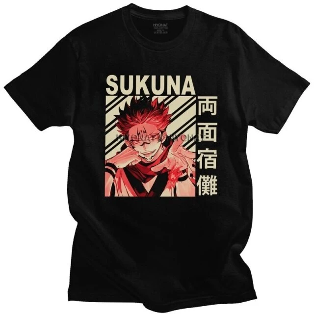 Tee-shirt Jujutsu Kaisen Roi Des Fléaux 5 Tee-shirt Jujutsu Kaisen Roi Des Fléaux – Image 5