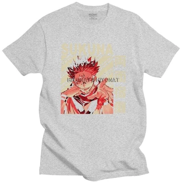 Tee-shirt Jujutsu Kaisen Roi Des Fléaux 3 Tee-shirt Jujutsu Kaisen Roi Des Fléaux – Image 3