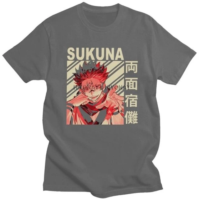 Tee-shirt Jujutsu Kaisen Roi Des Fléaux 4 Tee-shirt Jujutsu Kaisen Roi Des Fléaux – Image 4