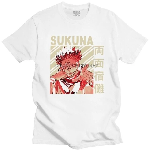 Tee-shirt Jujutsu Kaisen Roi Des Fléaux 2 Tee-shirt Jujutsu Kaisen Roi Des Fléaux – Image 2