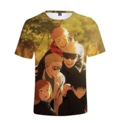 T Shirt Anime Team Gojo Satoru