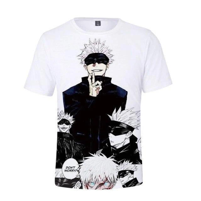 T Shirt Anime Satoru Gojo