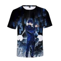 T Shirt Anime Jujutsu Kaisen Megumi
