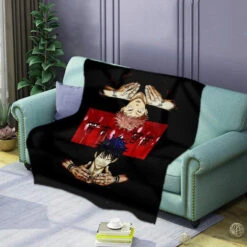 Plaid Itadori Et Megumi Jujutsu Kaisen