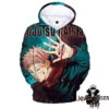 Sweat à Capuche Anime Jujutsu Kaisen 3D