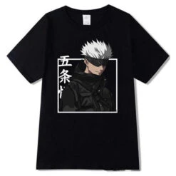 Tee-shirt Jujutsu Kaisen Gojo Plus Fort Exorciste