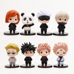 8 Figurines Anime Jujutsu Kaisen Funko Pop